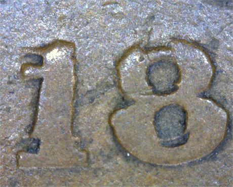 1864/1864 Two Cent Piece Overdate