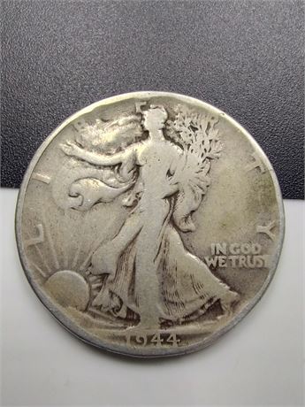 1944 Walking Liberty Half Dollar FREE SHIPPING