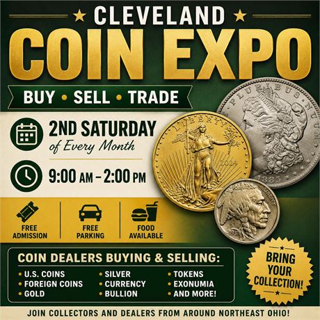 Cleveland Coin Expo | 9/12/2026