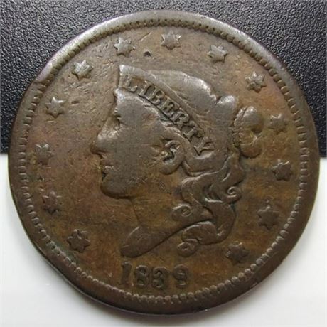 1838 Large Cent