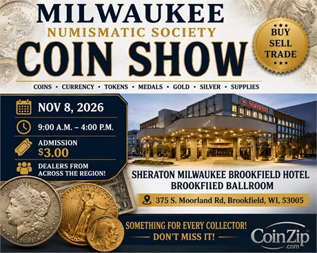 Milwaukee Numismatic Society Coin Show