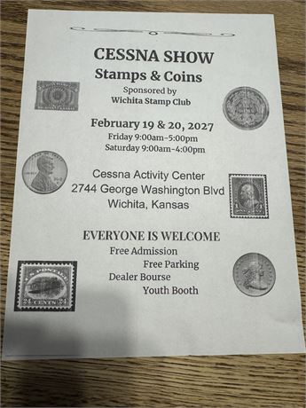 THE WICHITA SHOW  FEBRUARY 19 & 20,  2027