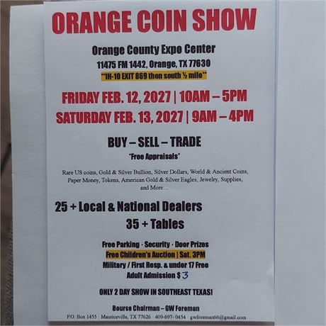 Orange Coin Show