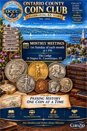 The Ontario County Coin Club
