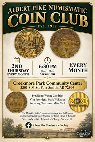 Albert Pike Numismatic Society Coin Club