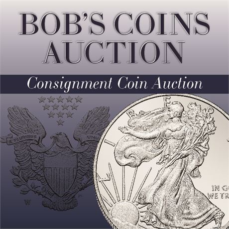 BOB'S COINS AUCTION MICHIGAN IN PERSON & ONLINE COIN AUCTION NOVEMBER 7TH 2026